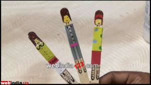 Popsicle Book Mark